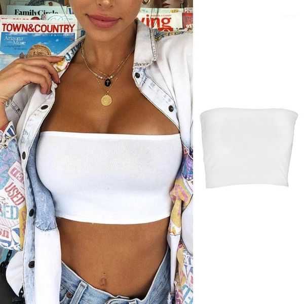 bustiers & corsets women strapless cropped tube neon solid color bralette bandeau clubwear b36d, Black;white
bustiers & corsets women strapless cropped tube neon solid color bralette bandeau clubwear b36d, Black;white