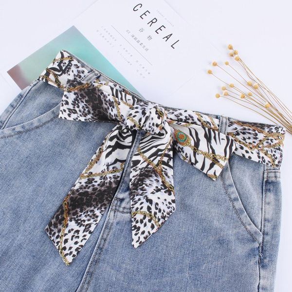 belts designer fabric for women ribbons korean leopard printing waist knot rope dresses jeans wide waistband straps, Black;brown
belts designer fabric for women ribbons korean leopard printing waist knot rope dresses jeans wide waistband straps, Black;brown