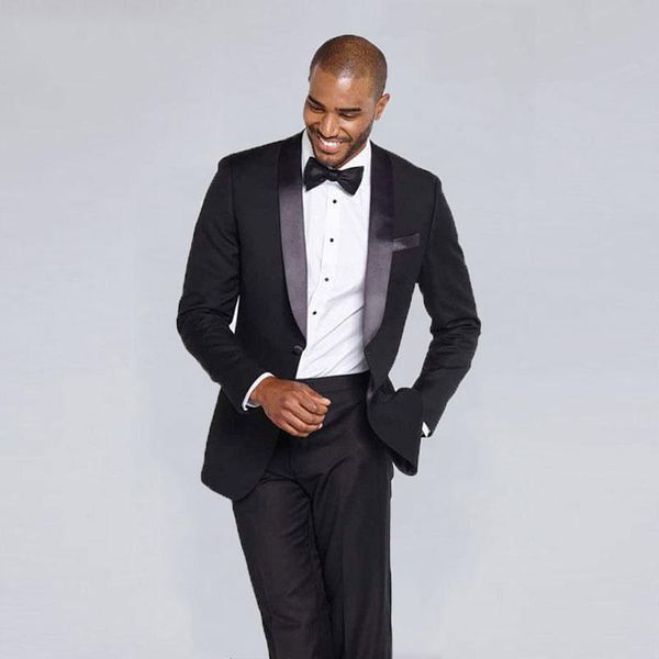 black traje hombre men suits for wedding 2 pieces tuxedo suit jacket+pants shawl lapel costume homme terno masculino men's & blazers, White;black
black traje hombre men suits for wedding 2 pieces tuxedo suit jacket+pants shawl lapel costume homme terno masculino men's & blazers, White;black