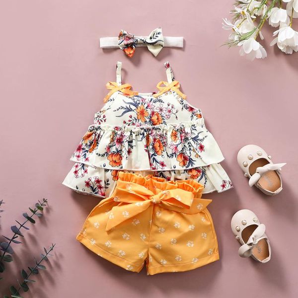 clothing sets born girl outfit toddler baby girls animal flower print ruffle sling childern clothes 3pcs infant, White
clothing sets born girl outfit toddler baby girls animal flower print ruffle sling childern clothes 3pcs infant, White