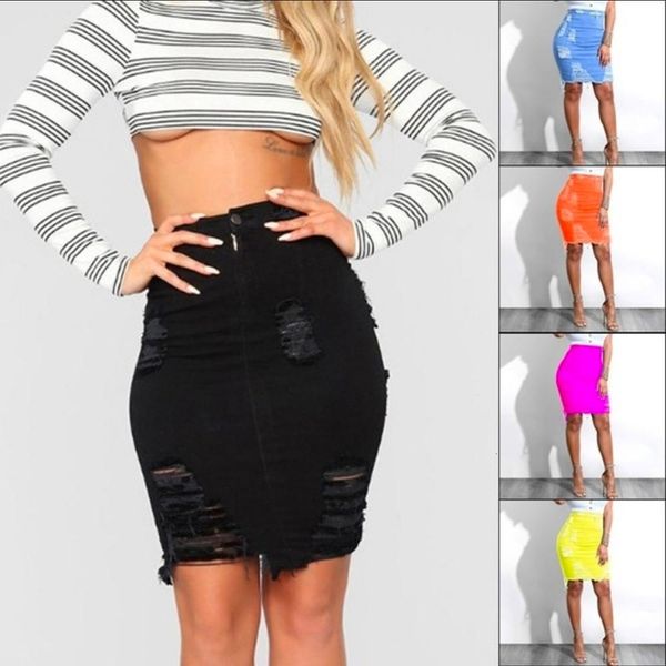 skirt female fashions high waist bandage torn hole denim skirts office ladies at knee height pencil jeans skirt, Black
skirt female fashions high waist bandage torn hole denim skirts office ladies at knee height pencil jeans skirt, Black