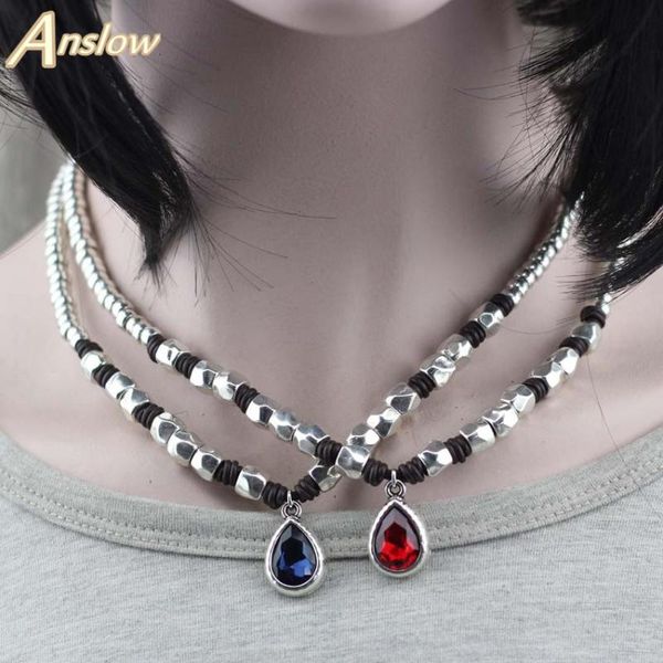 anslow brand design handmade diy short choker necklace for women female crystal water drop collar low0070an chokers, Golden;silver
anslow brand design handmade diy short choker necklace for women female crystal water drop collar low0070an chokers, Golden;silver