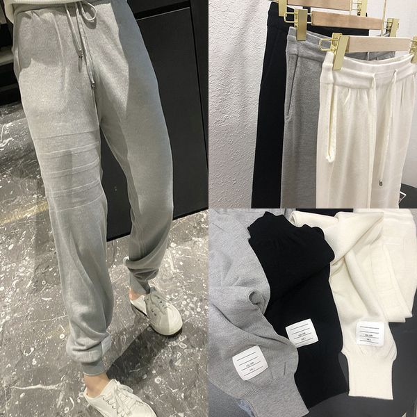 2021 spring tb college style striped knitted guard pants leggings harlan pants dark bars casual sports leggings women, Black;white
2021 spring tb college style striped knitted guard pants leggings harlan pants dark bars casual sports leggings women, Black;white