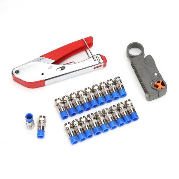 professional hand tool sets coaxial cable clamp wire stripper set portable beautiful practical pliers crimping kit
professional hand tool sets coaxial cable clamp wire stripper set portable beautiful practical pliers crimping kit