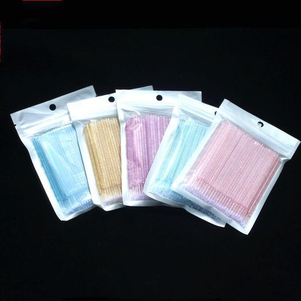 makeup brushes 100pcs/bag disposable crystal micro applicator extension spoolie cleaning colorful eyelash brush swab
makeup brushes 100pcs/bag disposable crystal micro applicator extension spoolie cleaning colorful eyelash brush swab