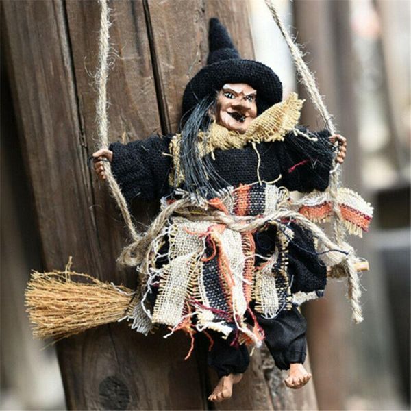 1pc halloween hanging doll decoration ghost witch horror scary flying pendant festival bar home party
1pc halloween hanging doll decoration ghost witch horror scary flying pendant festival bar home party