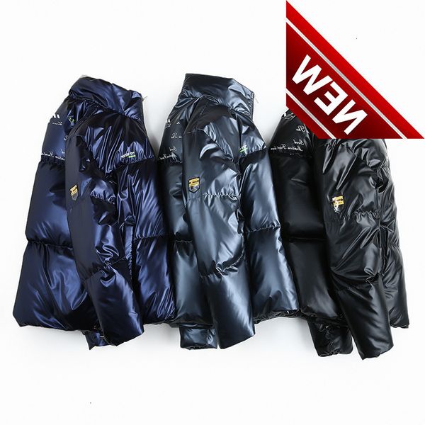 2021 new stand collar glossy down jacket men's plus size thick white duck winter warm coat 7xl 8xl men clothing, Black
2021 new stand collar glossy down jacket men's plus size thick white duck winter warm coat 7xl 8xl men clothing, Black