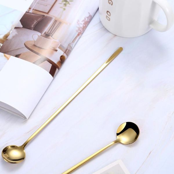 spoons 6pcs coffee tea stir spoon long handle ice cream dessert eco-friendly stainless steel tableware kitchen supplies
spoons 6pcs coffee tea stir spoon long handle ice cream dessert eco-friendly stainless steel tableware kitchen supplies