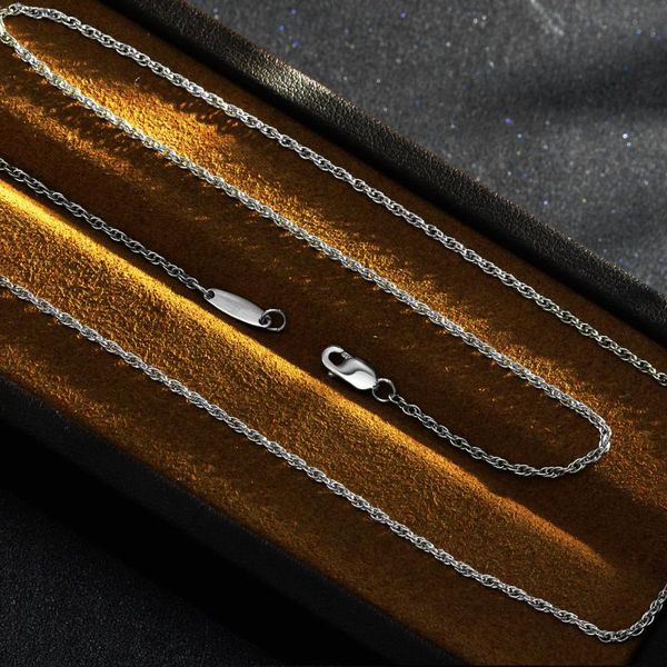 chains trendy 100% 925 sterling silver simple necklace for women fine jewelry wedding party rope clavicle wholesale
chains trendy 100% 925 sterling silver simple necklace for women fine jewelry wedding party rope clavicle wholesale