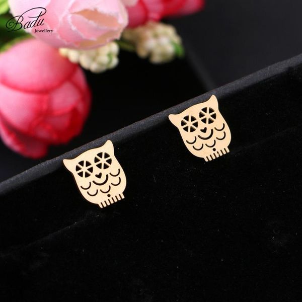 stud badu 2021 fashion minimalist golden and silver stainless steel animal cute earrings jewlery for women gift, Golden;silver
stud badu 2021 fashion minimalist golden and silver stainless steel animal cute earrings jewlery for women gift, Golden;silver