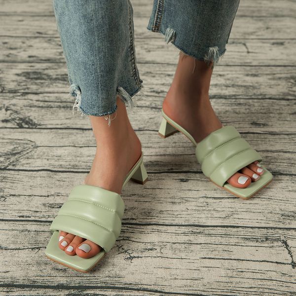 2021 women slippers fashion thick low heels sandals slippers shoes for woman casual square toe heel slides female flip flops, Black
2021 women slippers fashion thick low heels sandals slippers shoes for woman casual square toe heel slides female flip flops, Black