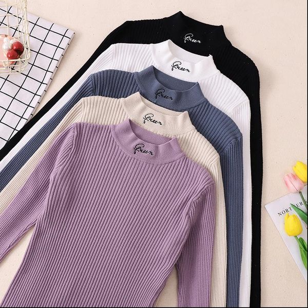 turtleneck thick warm autumn women sweaters winter pullover high elasticity knitted soft jumper long sleeves femme top, White;black
turtleneck thick warm autumn women sweaters winter pullover high elasticity knitted soft jumper long sleeves femme top, White;black