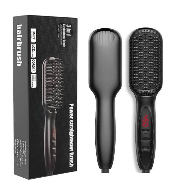 quick beard electric straightener multifunctional brush straightening hair comb portable travel retailsale brushes
quick beard electric straightener multifunctional brush straightening hair comb portable travel retailsale brushes