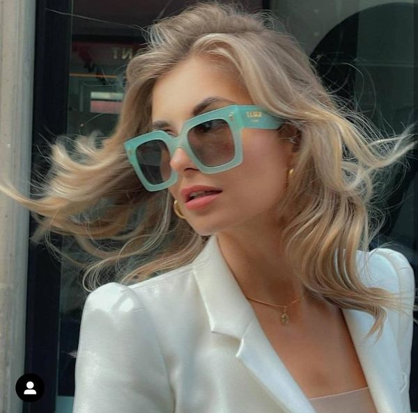 sunglasses 2021 oversized fashion vintage square women designer sun glasses female gradient shades uv400, White;black
sunglasses 2021 oversized fashion vintage square women designer sun glasses female gradient shades uv400, White;black