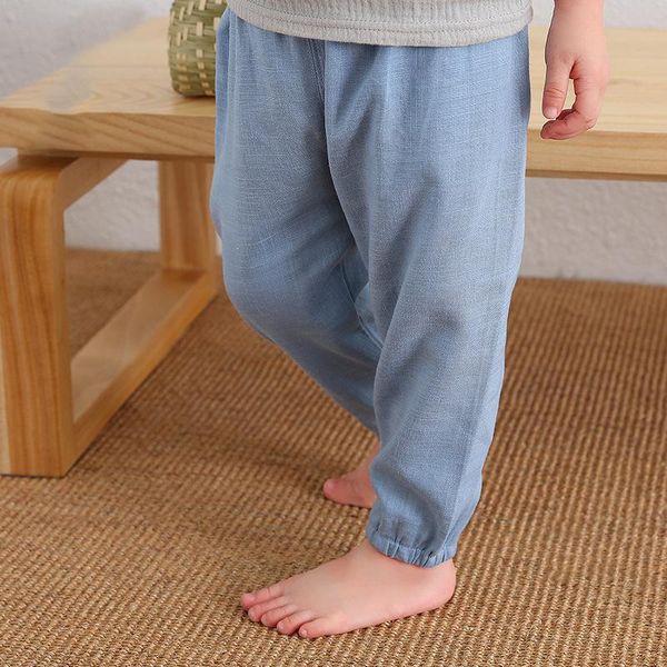 trousers 2-7y kids pants cotton leggings children boys linen solid harem girls bell bottoms casual sweatpants, Blue
trousers 2-7y kids pants cotton leggings children boys linen solid harem girls bell bottoms casual sweatpants, Blue