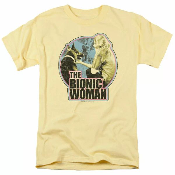 the bionic woman jamie & max t shirt mens licensed classic merchandise banana, White;black
the bionic woman jamie & max t shirt mens licensed classic merchandise banana, White;black