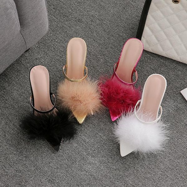sandals maomao sandal spring and summer fashion fairy wine glass with female half - towed pointed crystal heel 35-42, Black
sandals maomao sandal spring and summer fashion fairy wine glass with female half - towed pointed crystal heel 35-42, Black