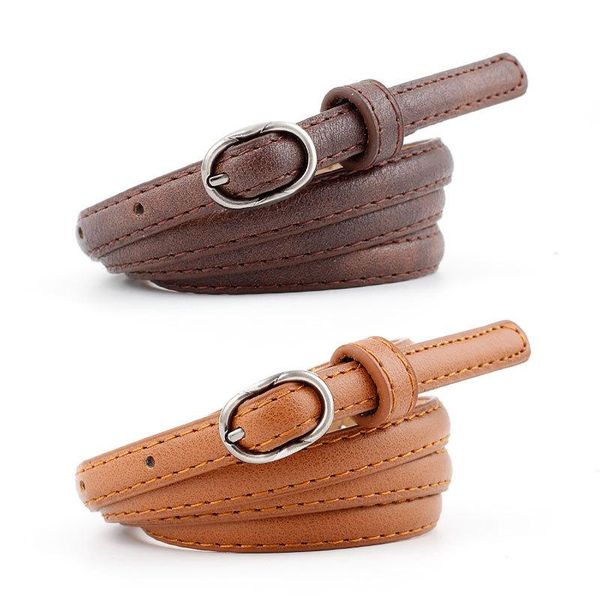 belts narrow belt, women's decorative fashion dress thin all-match exquisite small factory direct sales, Black;brown
belts narrow belt, women's decorative fashion dress thin all-match exquisite small factory direct sales, Black;brown