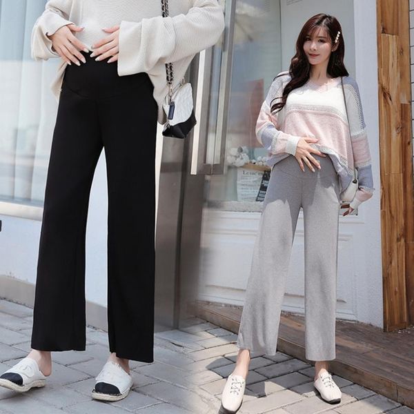 maternity bottoms trousers knitted wide leg spring and autumn fashion wild loose large size pregnant belly lift, White
maternity bottoms trousers knitted wide leg spring and autumn fashion wild loose large size pregnant belly lift, White