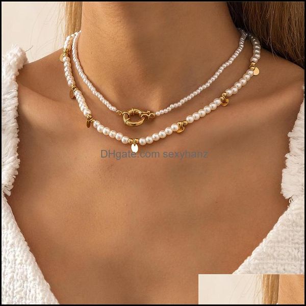 beaded necklaces & pendants jewelry europe retro imitation pearl beads mix bohemian country style round piece metal clavicle chain women dre, Silver
beaded necklaces & pendants jewelry europe retro imitation pearl beads mix bohemian country style round piece metal clavicle chain women dre, Silver