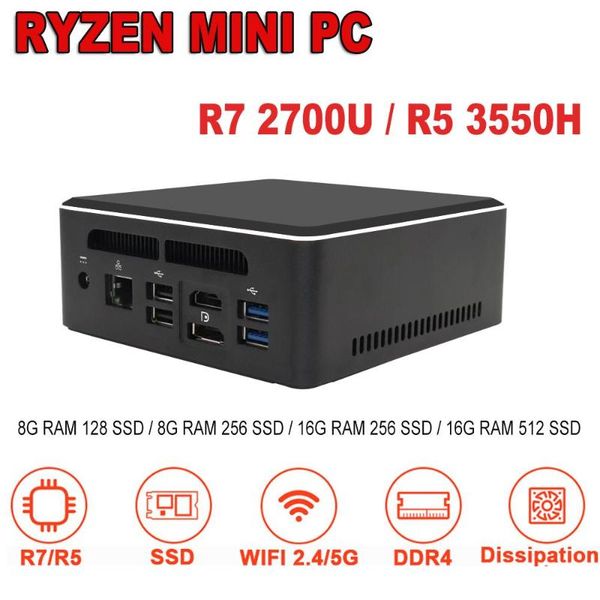 r5-3550h /r7-2700u mini pc 4k quad core 16gb ram 512gb rom ddr4 ssd wifi gaming computer windows 10 deskpcs
r5-3550h /r7-2700u mini pc 4k quad core 16gb ram 512gb rom ddr4 ssd wifi gaming computer windows 10 deskpcs