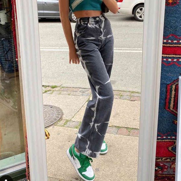 women's jeans shengpalae tie dyed straight tube spring high waist streetwear loose female denim pants trousers 5a1193 5o5b, Blue
women's jeans shengpalae tie dyed straight tube spring high waist streetwear loose female denim pants trousers 5a1193 5o5b, Blue