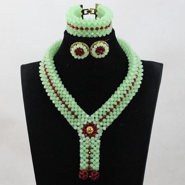 earrings & necklace romantic light green crystal bold statement jewelry set fashion rhinestone bridal in heb046, Silver
earrings & necklace romantic light green crystal bold statement jewelry set fashion rhinestone bridal in heb046, Silver