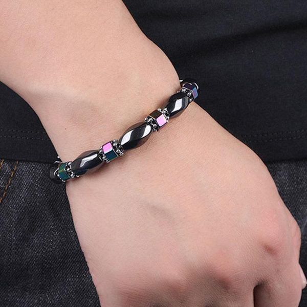 beaded, strands qiluxy black magnetite beads bracelets for women men fashion colour geometric charm party jewelry gifts
beaded, strands qiluxy black magnetite beads bracelets for women men fashion colour geometric charm party jewelry gifts