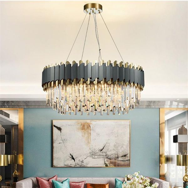 chandeliers oufula modern led chandelier lighting crystal luxury decorative fixtures for living room dining villa duplex
chandeliers oufula modern led chandelier lighting crystal luxury decorative fixtures for living room dining villa duplex