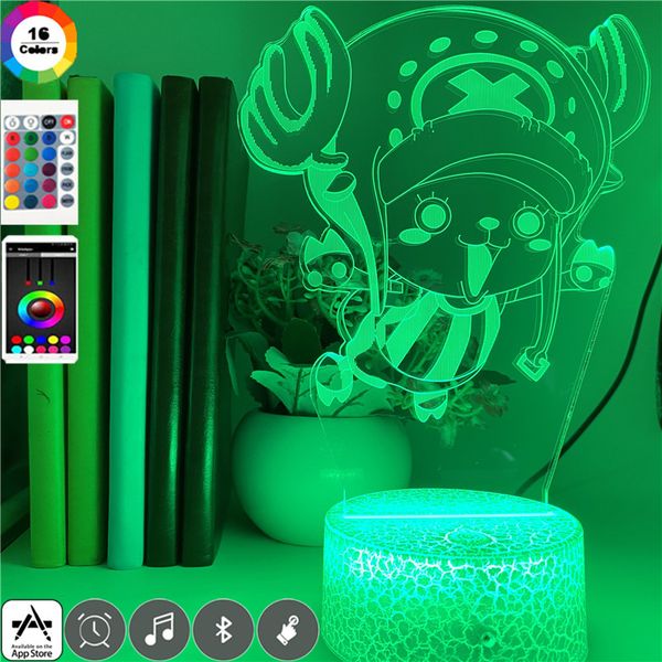 acrylic 3d led night light anime nightlight color changing desk lamp smart phone control one piece chopper home decor kids gift
acrylic 3d led night light anime nightlight color changing desk lamp smart phone control one piece chopper home decor kids gift