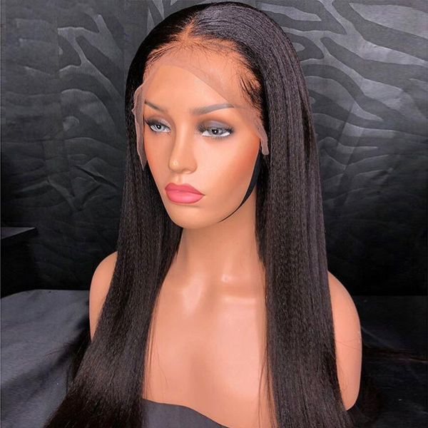 synthetic wigs jet black colored yaki straight 13*4 lace front for women high temperature fiber brazilian cosplay wig
synthetic wigs jet black colored yaki straight 13*4 lace front for women high temperature fiber brazilian cosplay wig