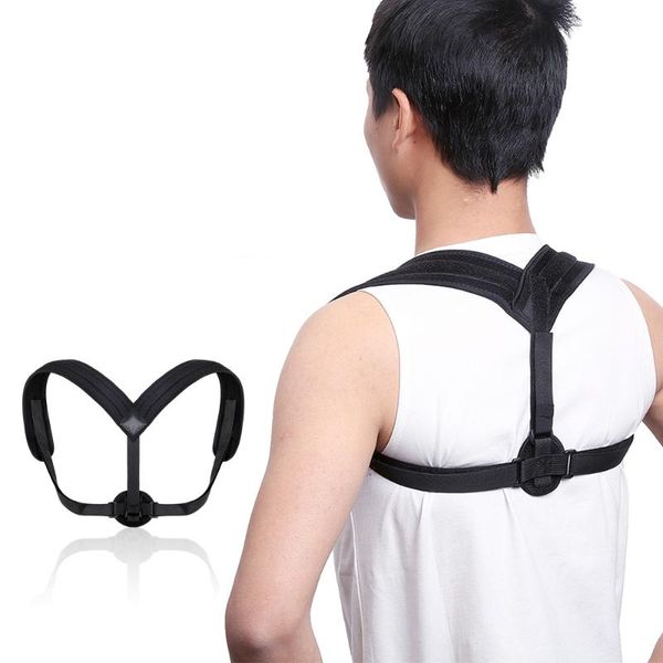 shoulder bandage support belt corset orthopedic spine back posture corrector pain relief, Black;blue
shoulder bandage support belt corset orthopedic spine back posture corrector pain relief, Black;blue