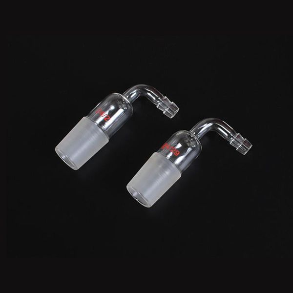 lab supplies 2pcs/lot #14#19#24#29 standard plug bend nozzles laboratory glass connecting pipe exhaust tube angle of 90 degrees
lab supplies 2pcs/lot #14#19#24#29 standard plug bend nozzles laboratory glass connecting pipe exhaust tube angle of 90 degrees