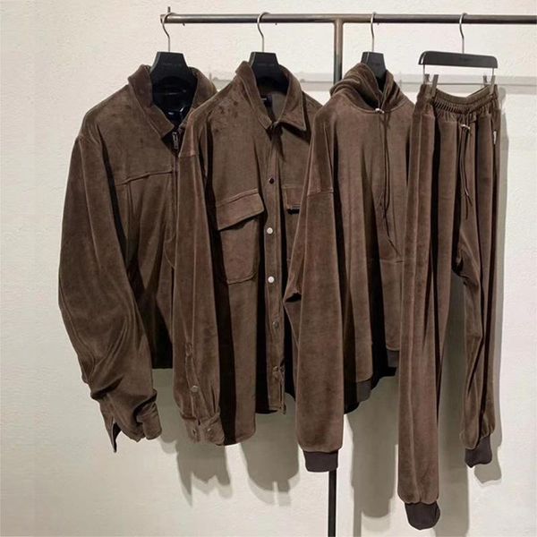 men's jackets original hip-hop casaul black brown represent single-breasted jacket men women coats golden velvet
men's jackets original hip-hop casaul black brown represent single-breasted jacket men women coats golden velvet