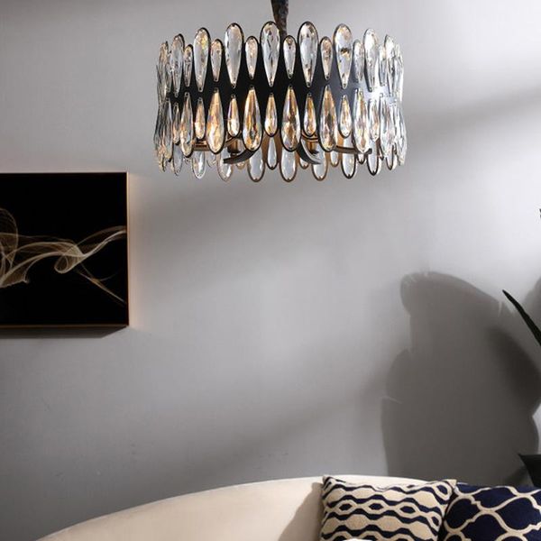 chandeliers living room decoration round crystal lighting for bedroom dining rectangle kitchen black light indoor
chandeliers living room decoration round crystal lighting for bedroom dining rectangle kitchen black light indoor