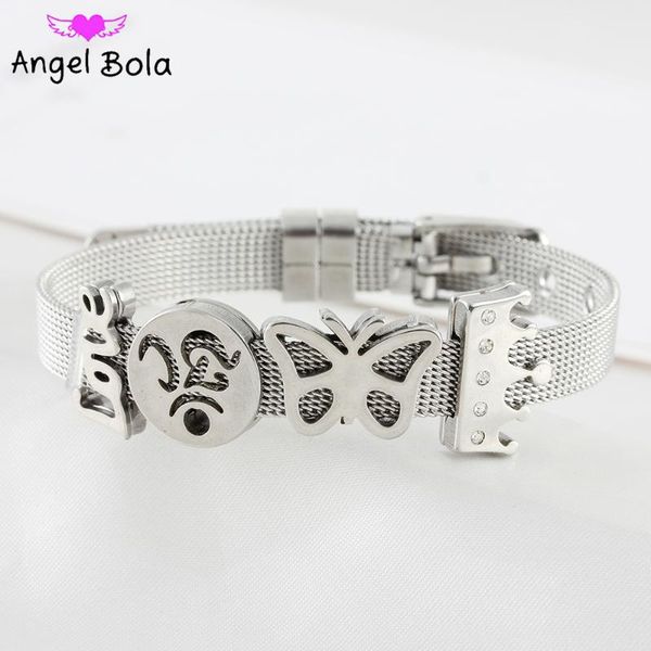 adjustable size stainless steel bracelet exquisite charm butterfly luxury jewelry party holiday gift wholesale bracelets, Golden;silver
adjustable size stainless steel bracelet exquisite charm butterfly luxury jewelry party holiday gift wholesale bracelets, Golden;silver