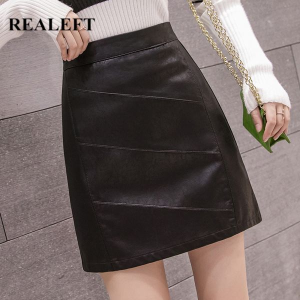 autumn winter vintage black pu leather wrap a-line skirts solid women's skater high waist mini female 210428
autumn winter vintage black pu leather wrap a-line skirts solid women's skater high waist mini female 210428