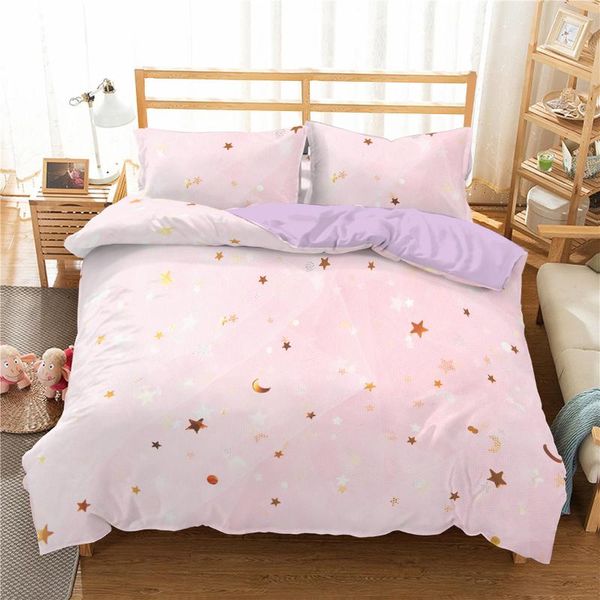 bedding sets pentagram pink pattern set single double king 220x240 girls home textile duvet cover pillowcase polyester 3pcs
bedding sets pentagram pink pattern set single double king 220x240 girls home textile duvet cover pillowcase polyester 3pcs