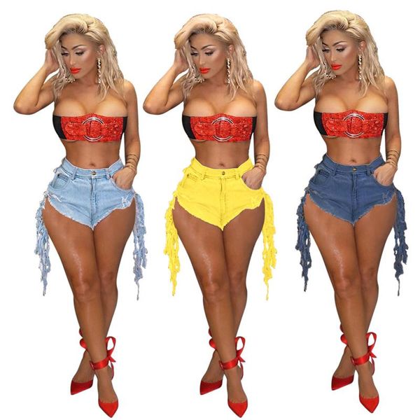 women's shorts plus size 3xl women tassels denim high waist zipper up water washed slim fit trousers casual streetwear 2021, White;black
women's shorts plus size 3xl women tassels denim high waist zipper up water washed slim fit trousers casual streetwear 2021, White;black
