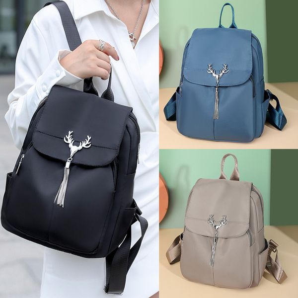 double shoulder bag women korean version tide summer sports fashion solid color oxford small backpack women's large capacity
double shoulder bag women korean version tide summer sports fashion solid color oxford small backpack women's large capacity