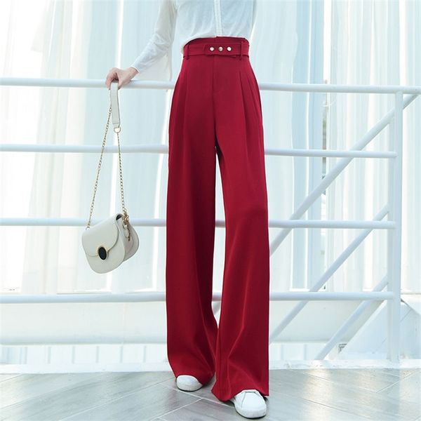 women's pants & capris spring and summer pants women drape high waist trousers elastic casual c0n9, Black;white
women's pants & capris spring and summer pants women drape high waist trousers elastic casual c0n9, Black;white