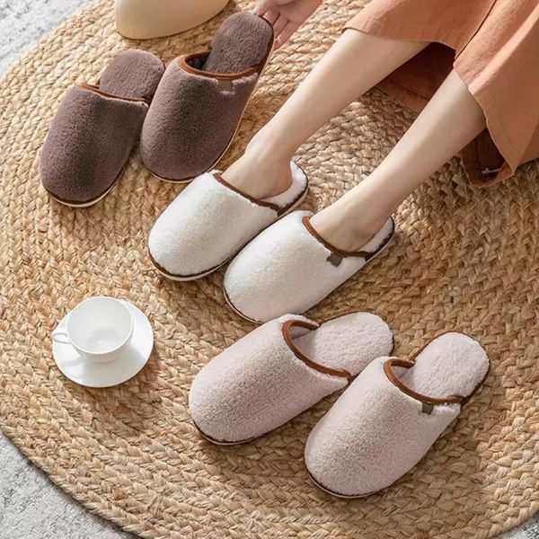 winter slippers men women shoes solid color indoor home slipper velvet vamp washable comfortable warm, Black
winter slippers men women shoes solid color indoor home slipper velvet vamp washable comfortable warm, Black