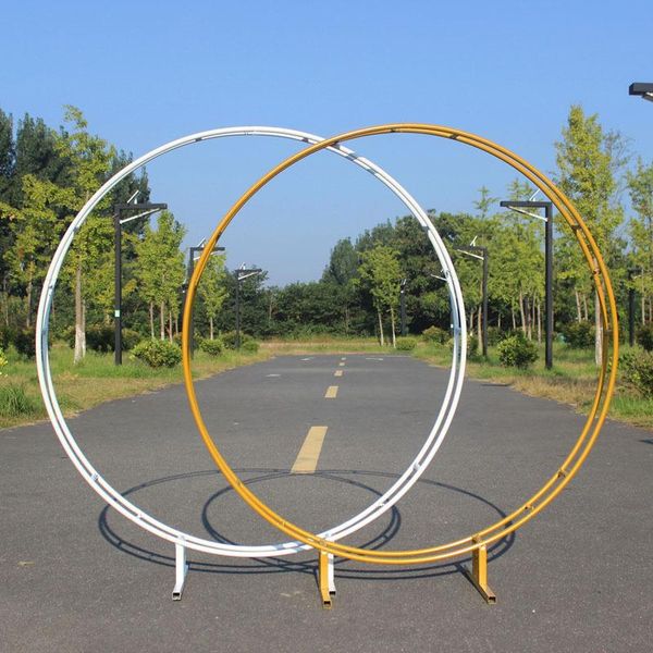 party decoration wedding props outdoor circle arch marriage homeparty backdrop stand double round ring iron frame flowers
party decoration wedding props outdoor circle arch marriage homeparty backdrop stand double round ring iron frame flowers