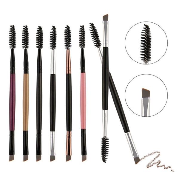makeup brushes single double eyelash brush eyebrow comb portable professional 6 color cosmetics tools
makeup brushes single double eyelash brush eyebrow comb portable professional 6 color cosmetics tools