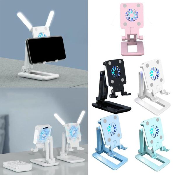 foldable desk mobile phone holder tablet stand live broadcast fill light smartphone rack for home room office cell mounts & holders
foldable desk mobile phone holder tablet stand live broadcast fill light smartphone rack for home room office cell mounts & holders