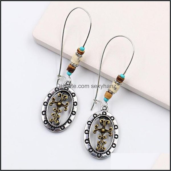 dangle & chandelier earrings jewelry bohemian fashion womens vintage beads cross hollow out large ear hook s515 drop delivery 2021 lfh7j, Silver
dangle & chandelier earrings jewelry bohemian fashion womens vintage beads cross hollow out large ear hook s515 drop delivery 2021 lfh7j, Silver