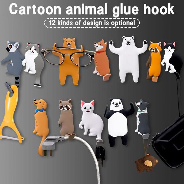 Kawaii Animal Shape Wall Hook Creative Cartoon Clothes Coat Hanger Kitchen Bathroom Towel Hanging Rack Storage Organizer Hooks & Rails
Kawaii Animal Shape Wall Hook Creative Cartoon Clothes Coat Hanger Kitchen Bathroom Towel Hanging Rack Storage Organizer Hooks & Rails