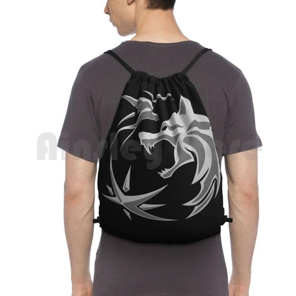 the symbol from netflix series backpack drawstring bag riding climbing gym geralt ciri yennefer wolf white
the symbol from netflix series backpack drawstring bag riding climbing gym geralt ciri yennefer wolf white