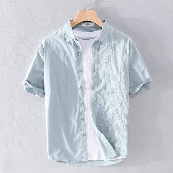 men's casual shirts 100% cotton style embroidery men brand trendy comfortable shirt for chemise camisa mens clothes, White;black
men's casual shirts 100% cotton style embroidery men brand trendy comfortable shirt for chemise camisa mens clothes, White;black