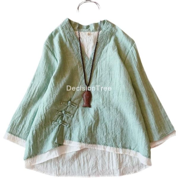 traditional chinese shirt cotton style retro folk tea clothing women daily chiffon blouse hanfu ethnic, Red
traditional chinese shirt cotton style retro folk tea clothing women daily chiffon blouse hanfu ethnic, Red